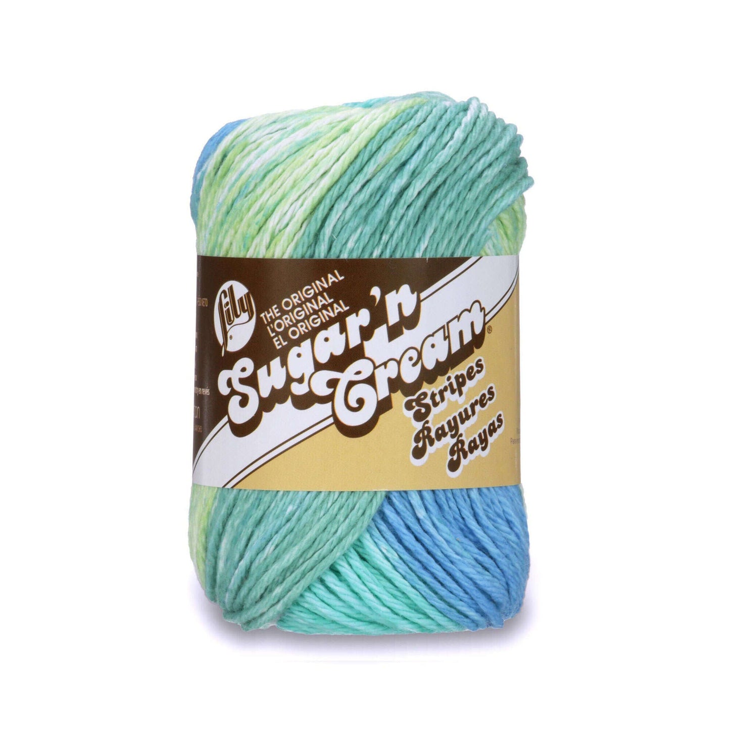 Lily Sugar'n Cream Stripes Yarn