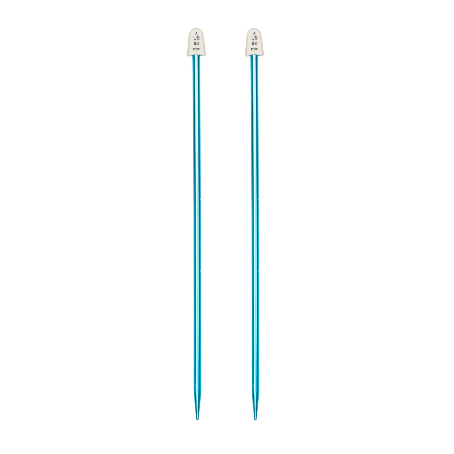 Susan Bates Silvalume 10" Single Point Knitting Needles