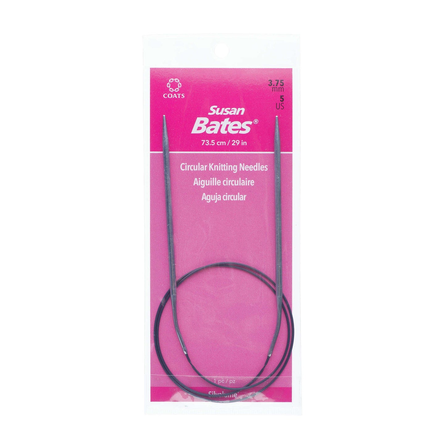 Susan Bates Silvalume 29" Circular Knitting Needles