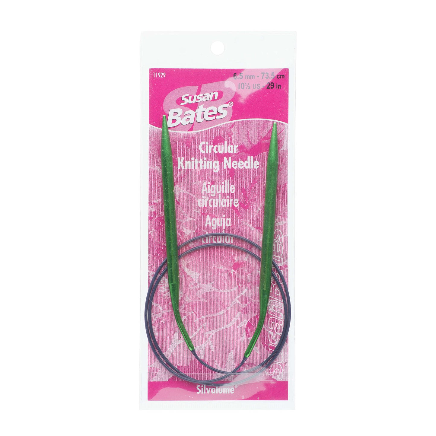 Susan Bates Silvalume 29" Circular Knitting Needles