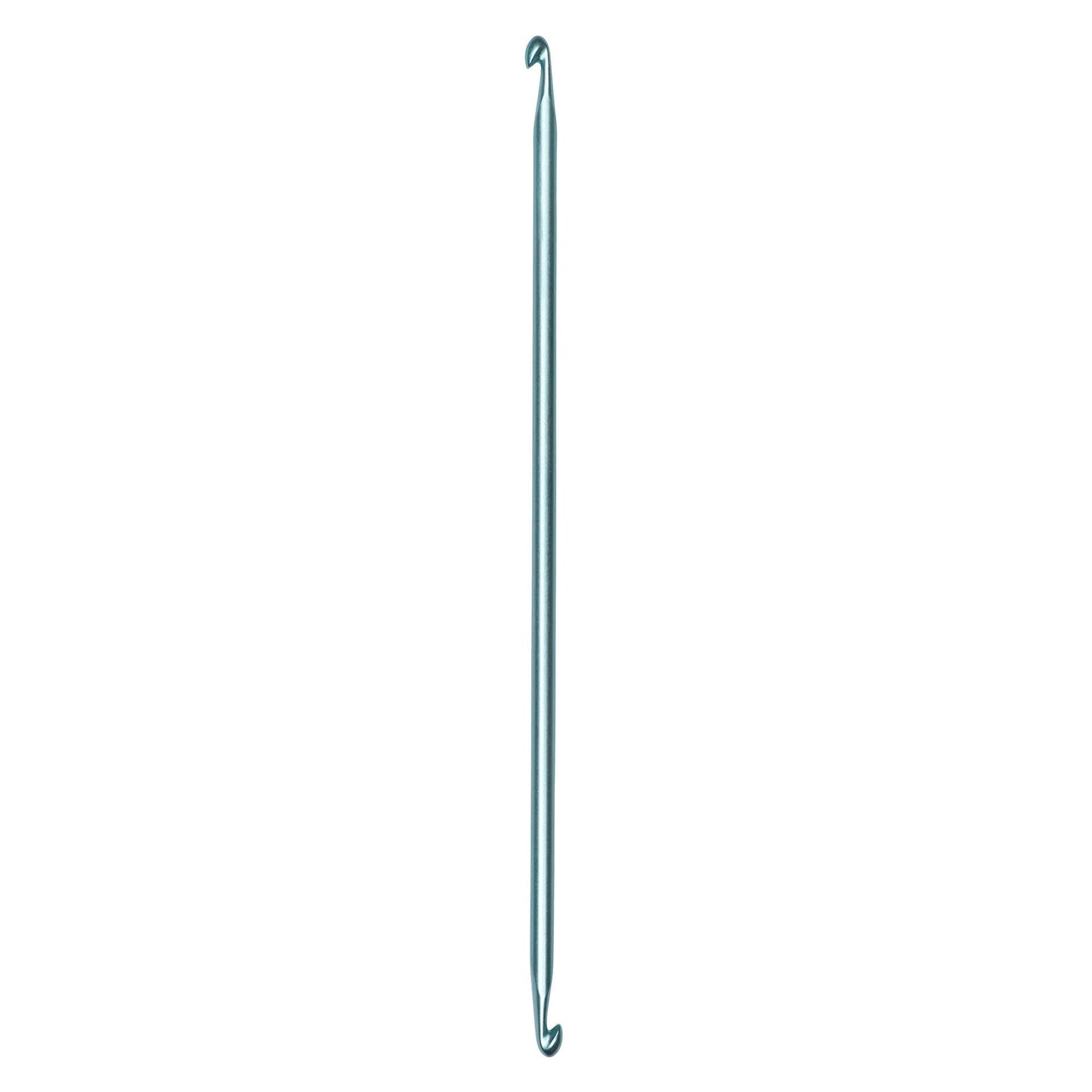 Susan Bates Silvalume 10" Double-End Afghan Crochet Hook