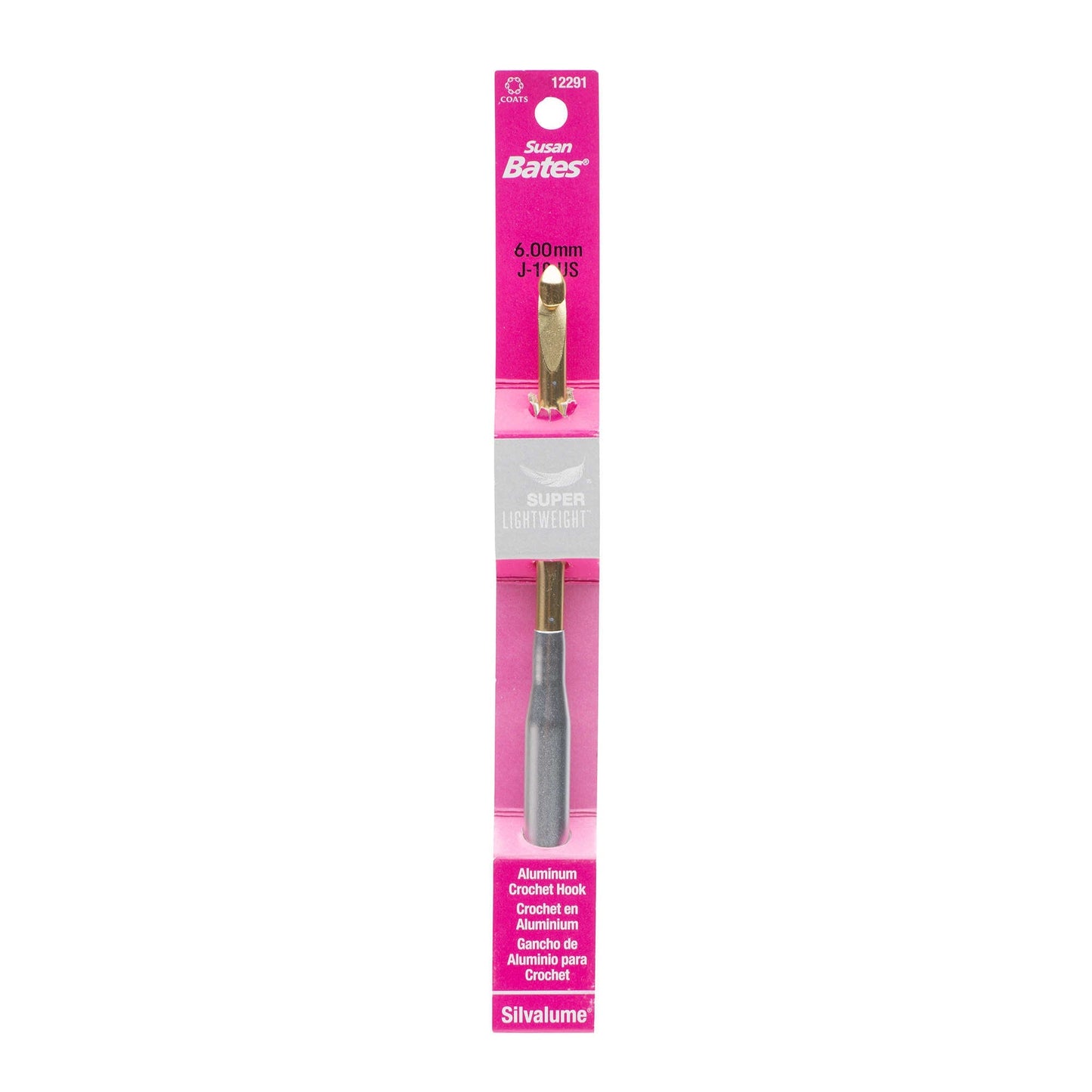 Susan Bates Silvalume Super Lightweight Crochet Hook - Clearance Items