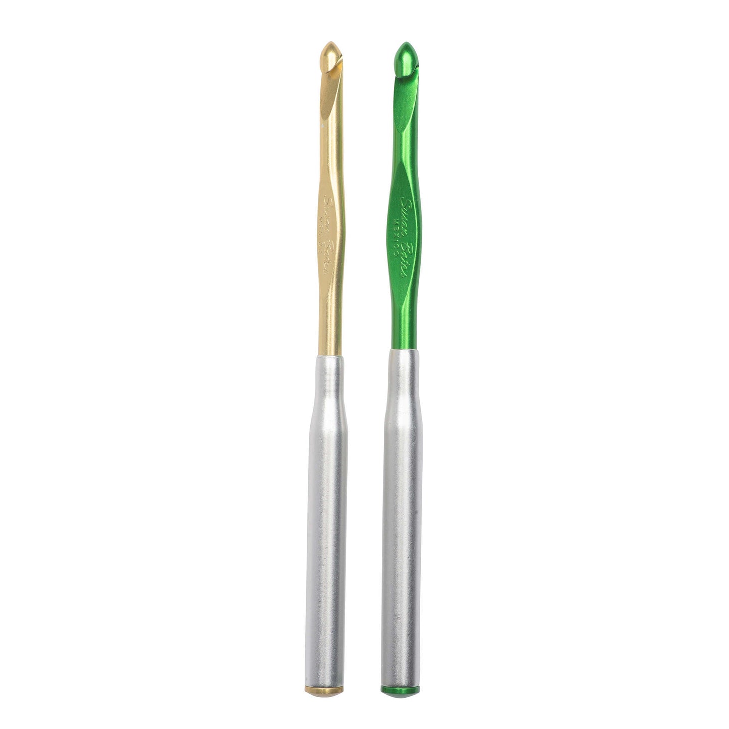 Susan Bates Silvalume Set of 2 Super Lightweight Crochet Hooks - Clearance Items