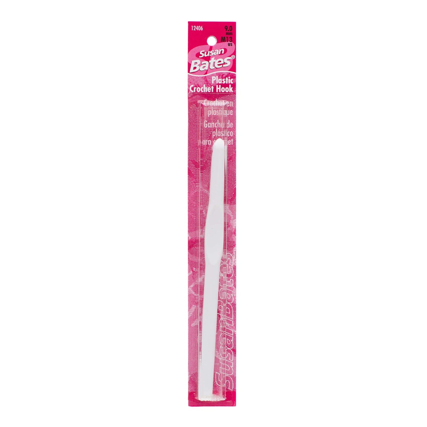 Susan Bates Luxite 5.5" Plastic Crochet Hook - Clearance Items