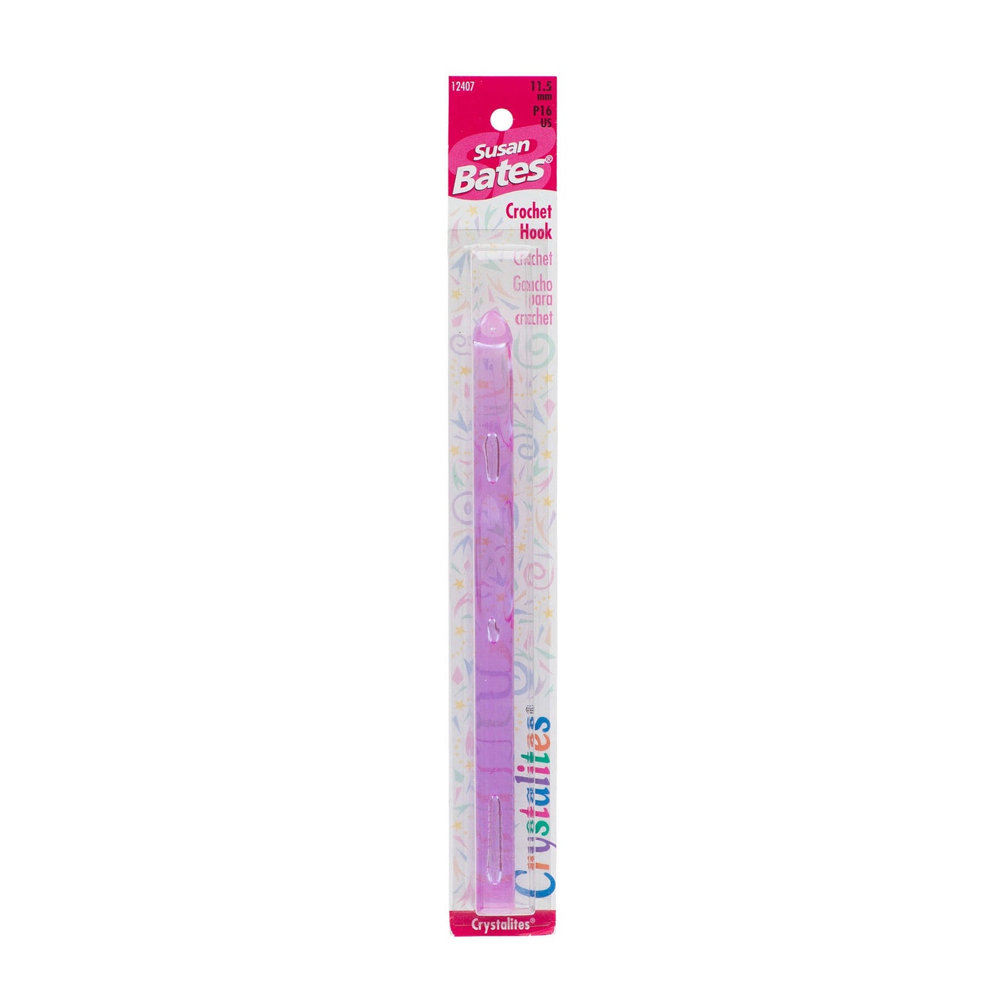 Susan Bates Crystalites Crochet Hook - Clearance Items