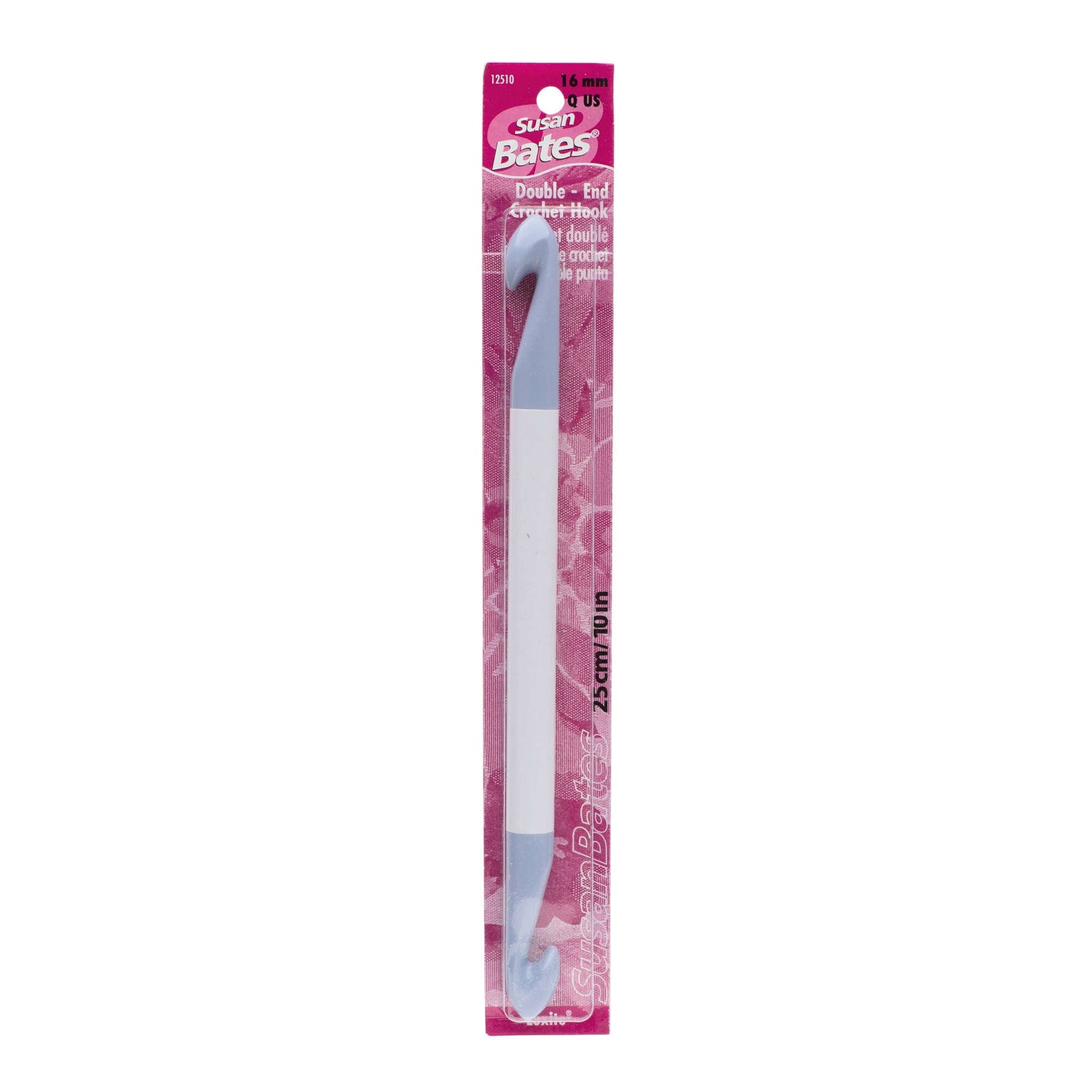 Susan Bates Luxite 10" Bulky Double-End Crochet Hook - Clearance Items