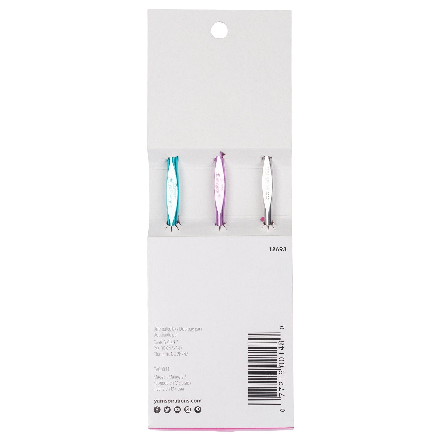 Susan Bates Soft Ergonomic Crochet Hook Set: Sizes F, G, H
