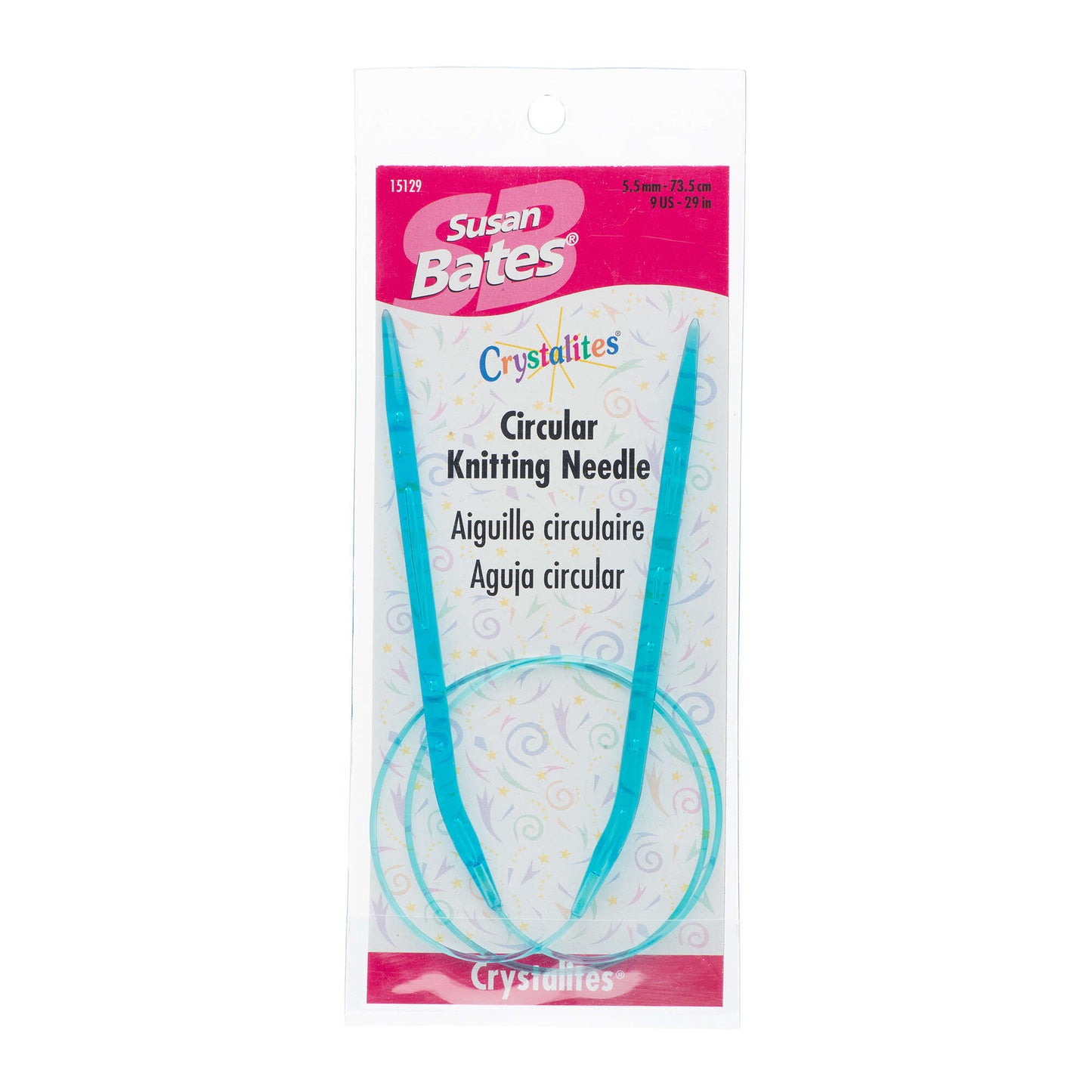 Susan Bates Crystalites 29" Circular Knitting Needles - Clearance Items*