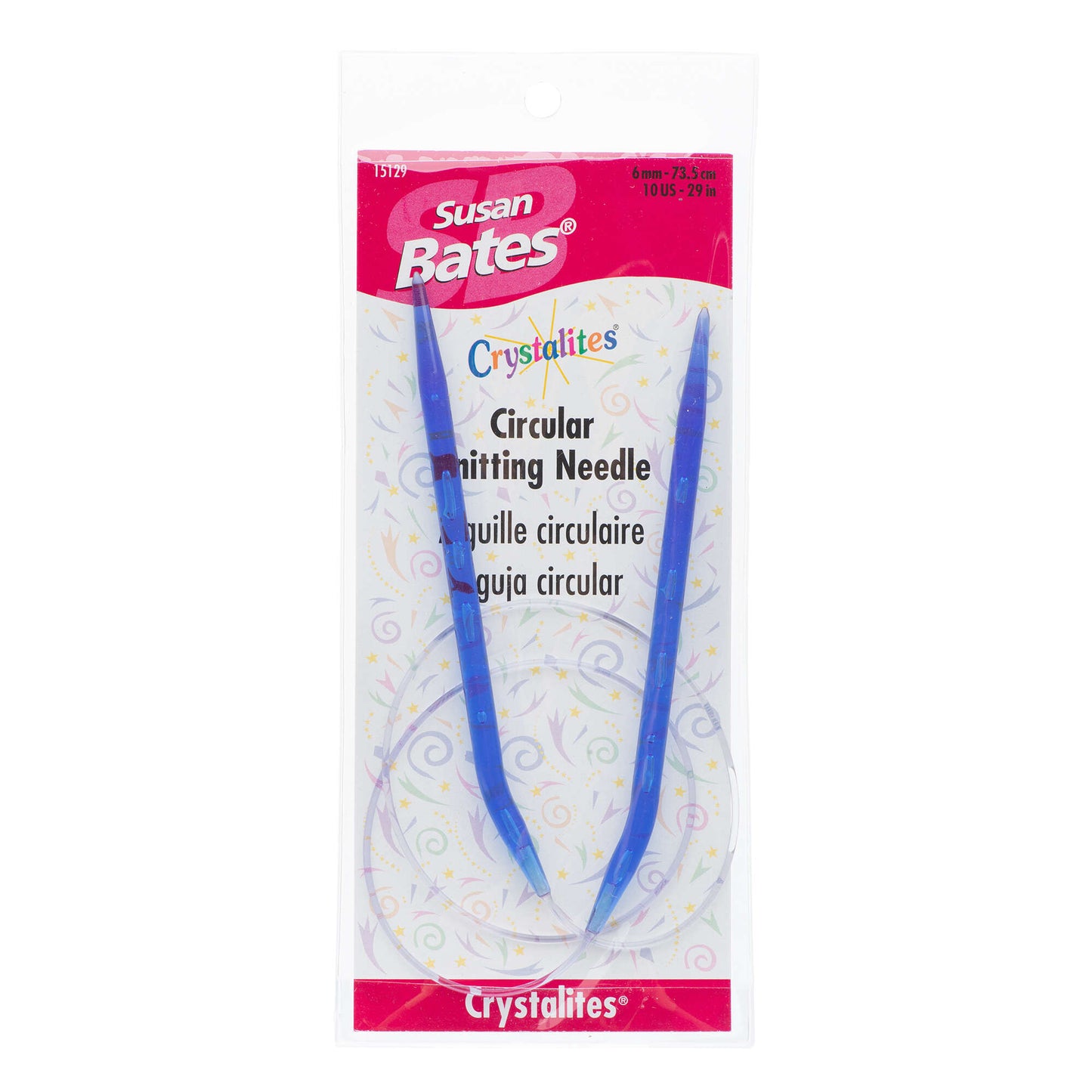 Susan Bates Crystalites 29" Circular Knitting Needles - Clearance Items*