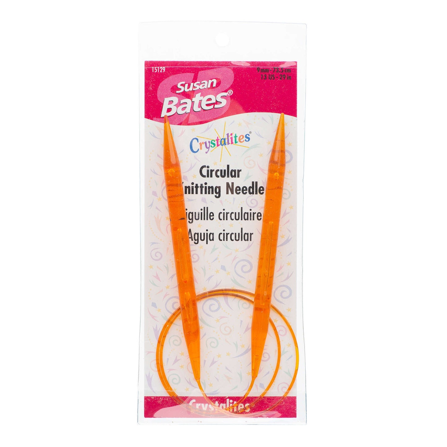 Susan Bates Crystalites 29" Circular Knitting Needles - Clearance Items*