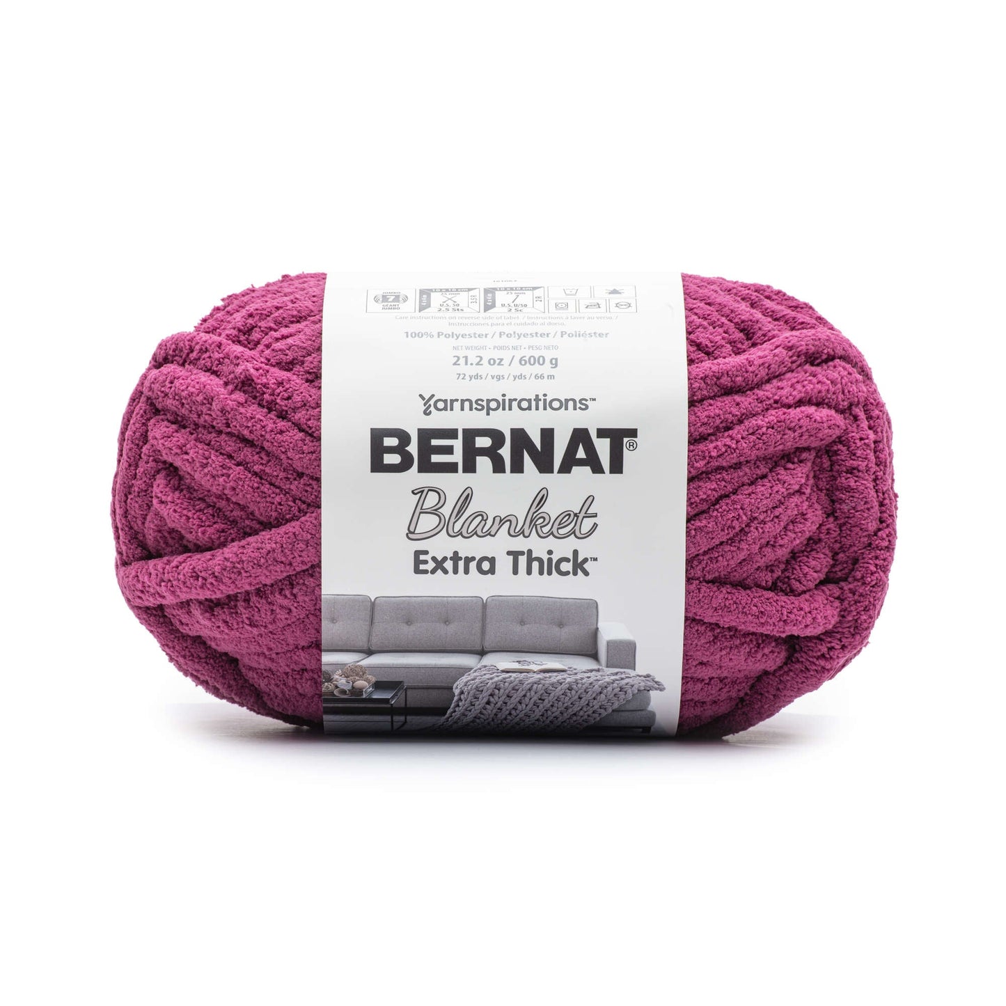 Bernat Blanket Extra Thick Yarn (600g/21.2oz)