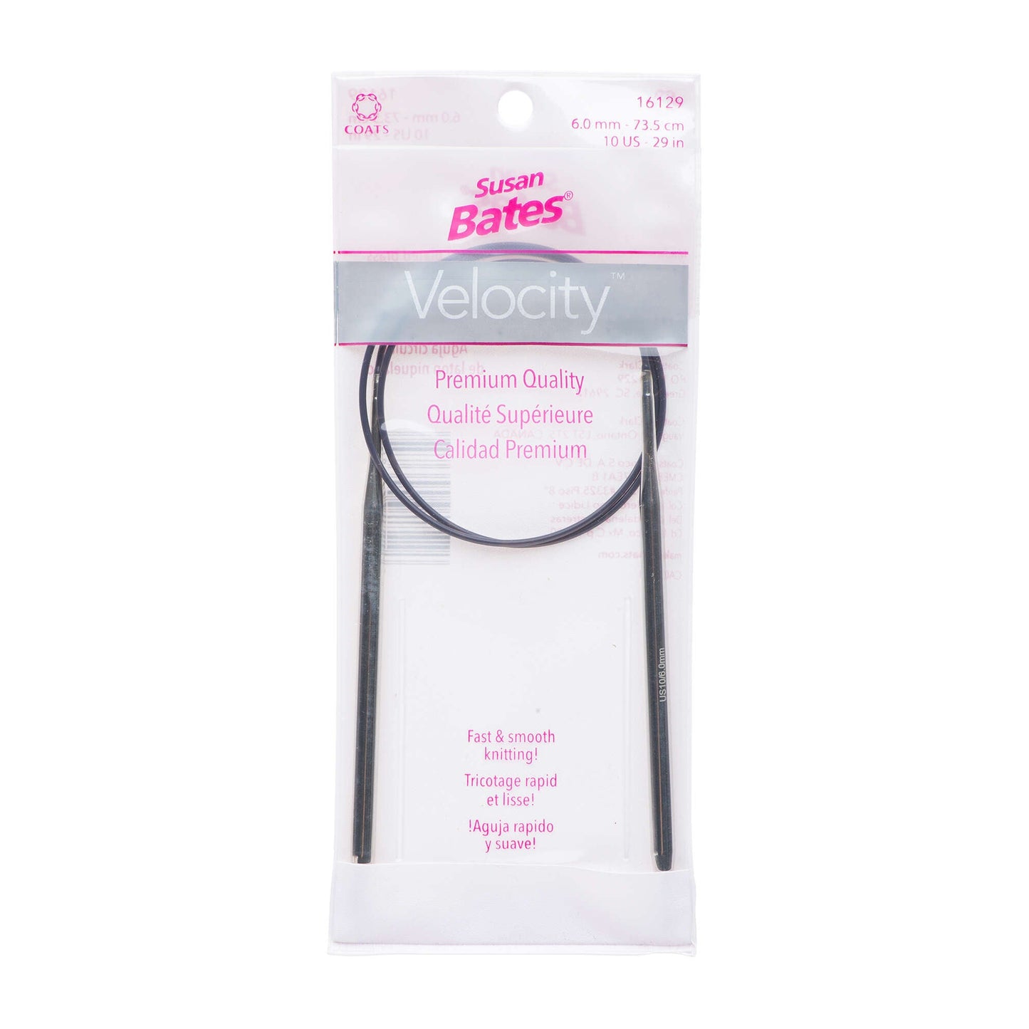 Susan Bates Velocity 29" Circular Knitting Needles - Clearance items