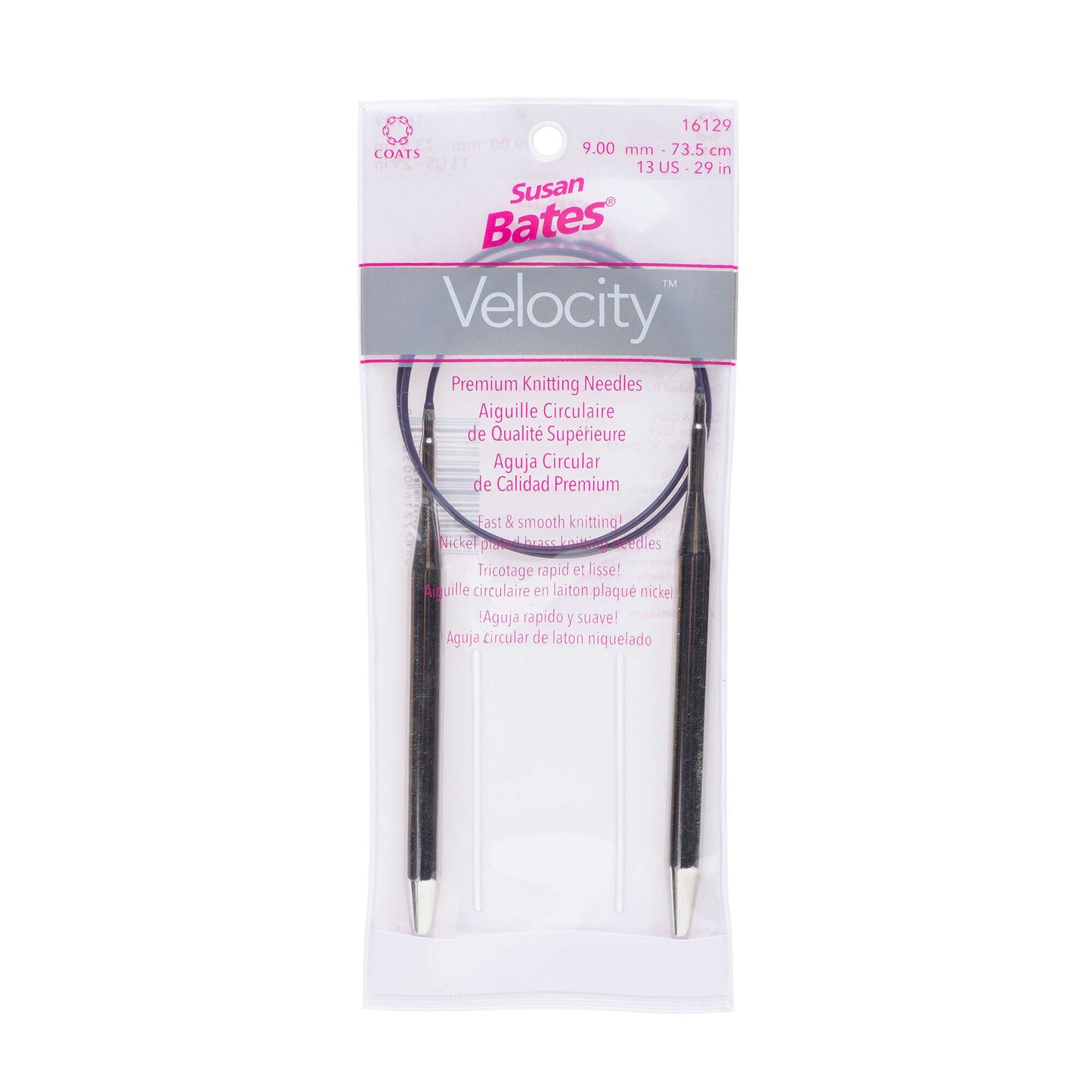 Susan Bates Velocity 29" Circular Knitting Needles - Clearance items