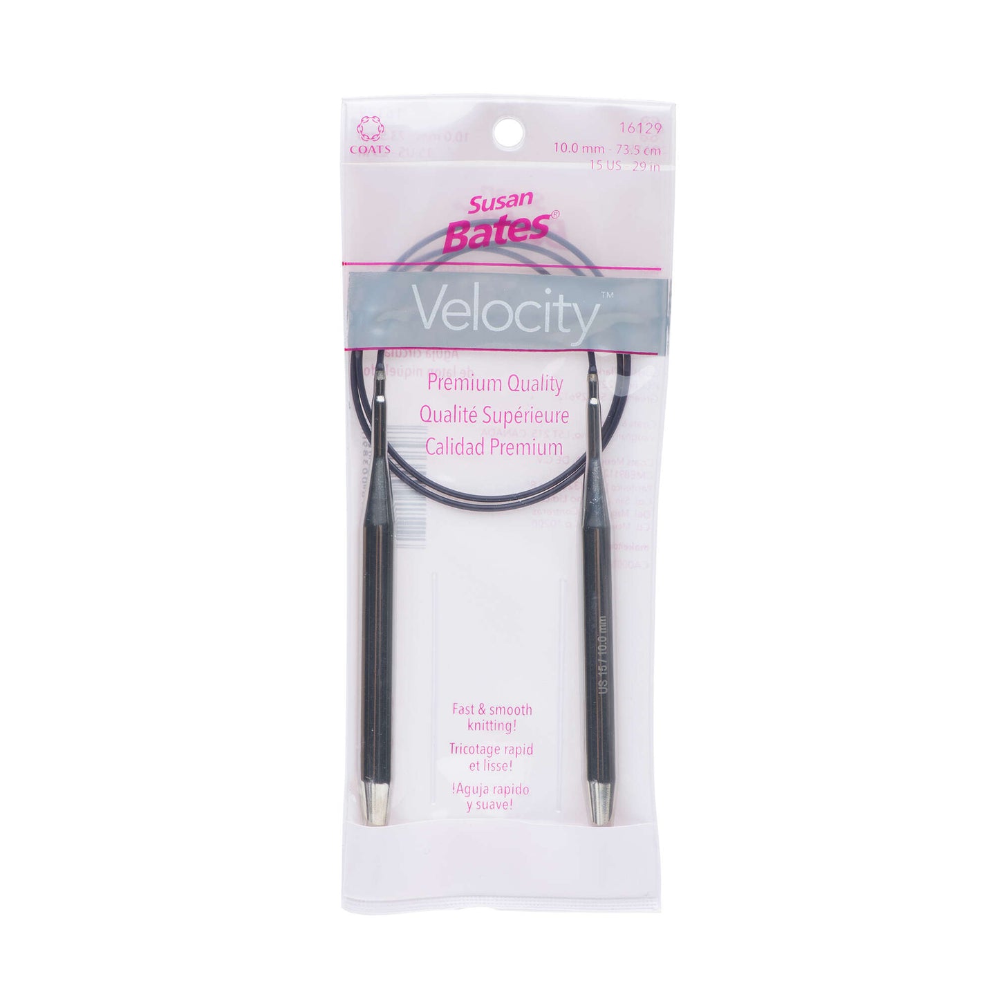 Susan Bates Velocity 29" Circular Knitting Needles - Clearance items
