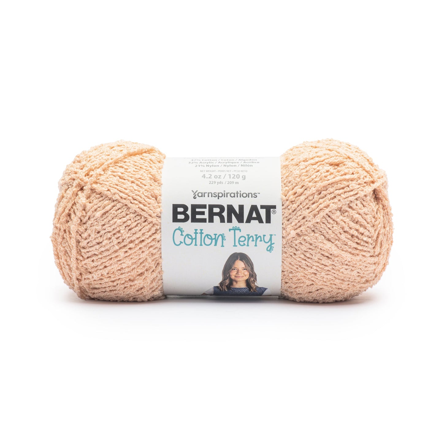 Bernat Cotton Terry Yarn (120G/4.2oz)