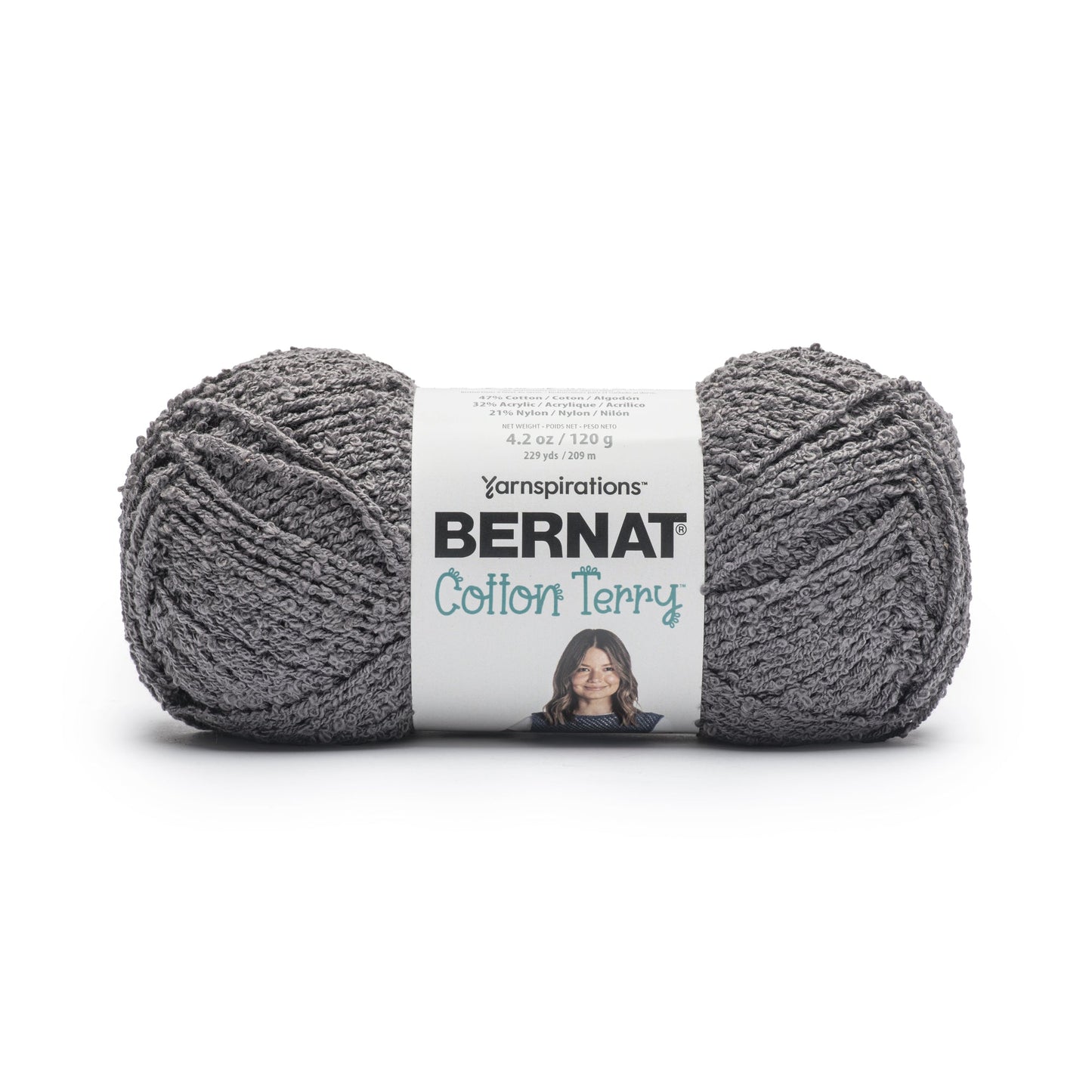 Bernat Cotton Terry Yarn (120G/4.2oz)