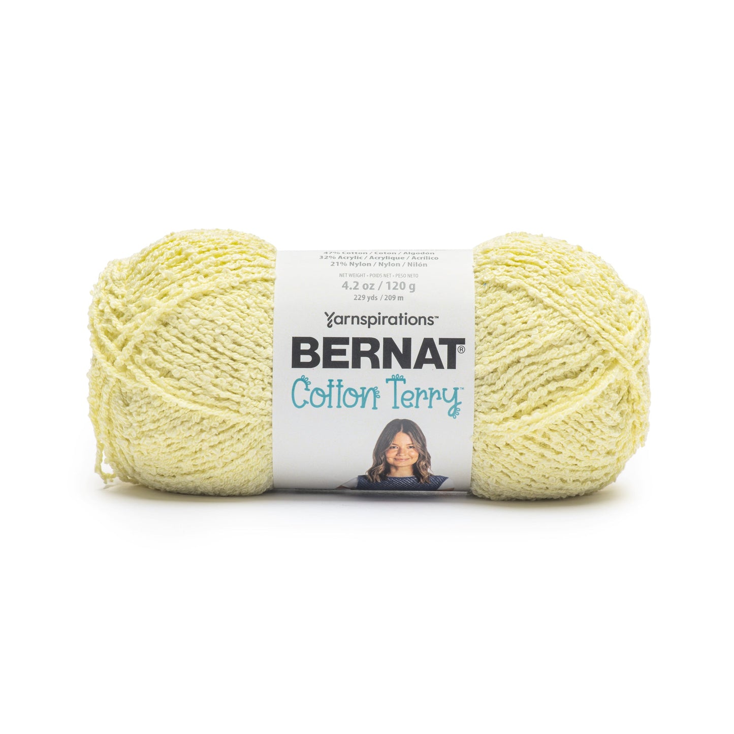 Bernat Cotton Terry Yarn (120G/4.2oz)