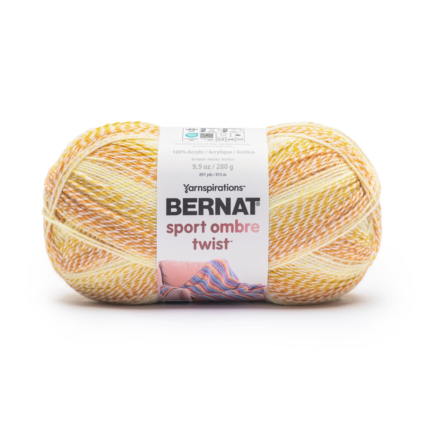 Bernat Sport Ombre Twist Yarn (280g/9.9oz)