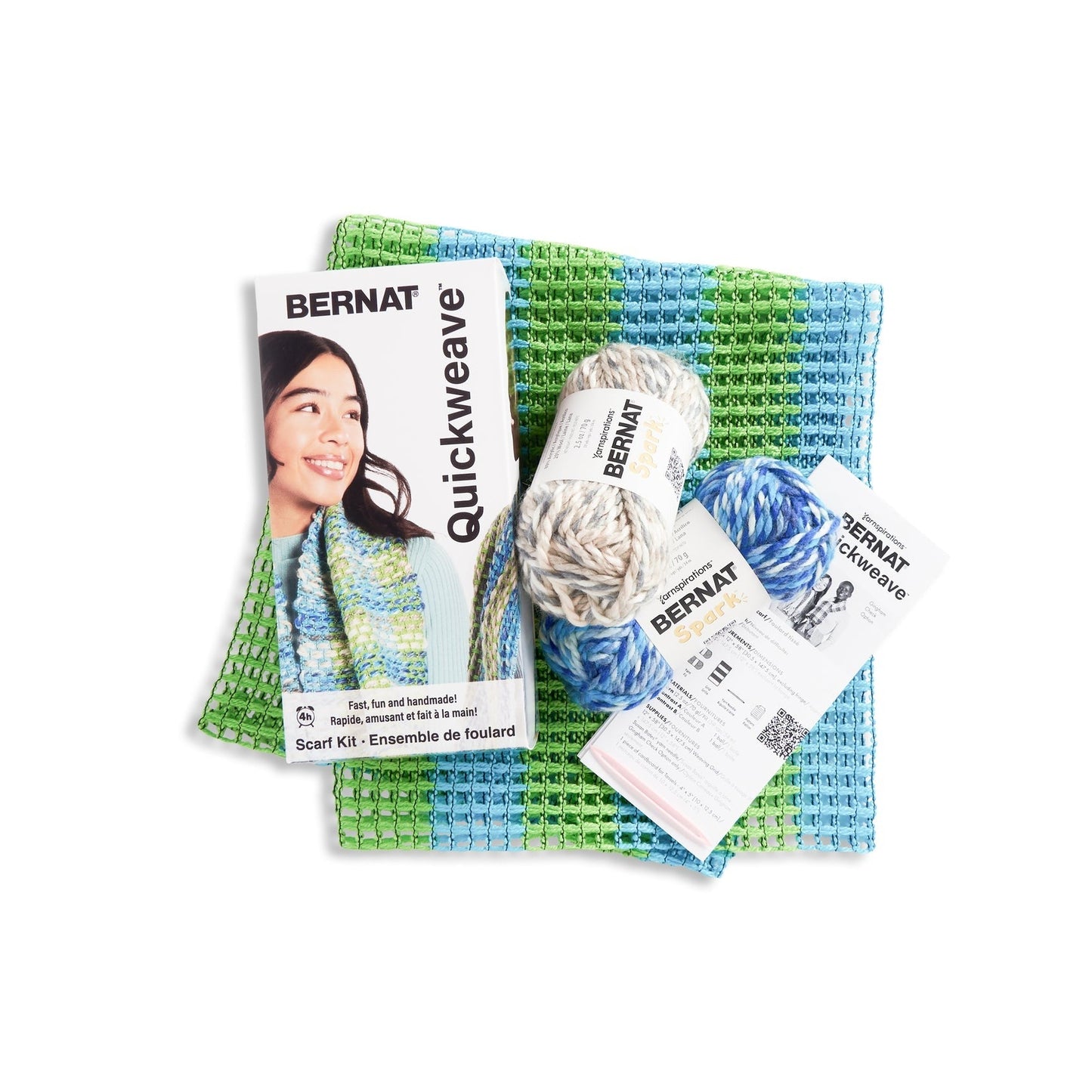 Bernat Quickweave Scarf Weaving Kit (140g/4.9oz)