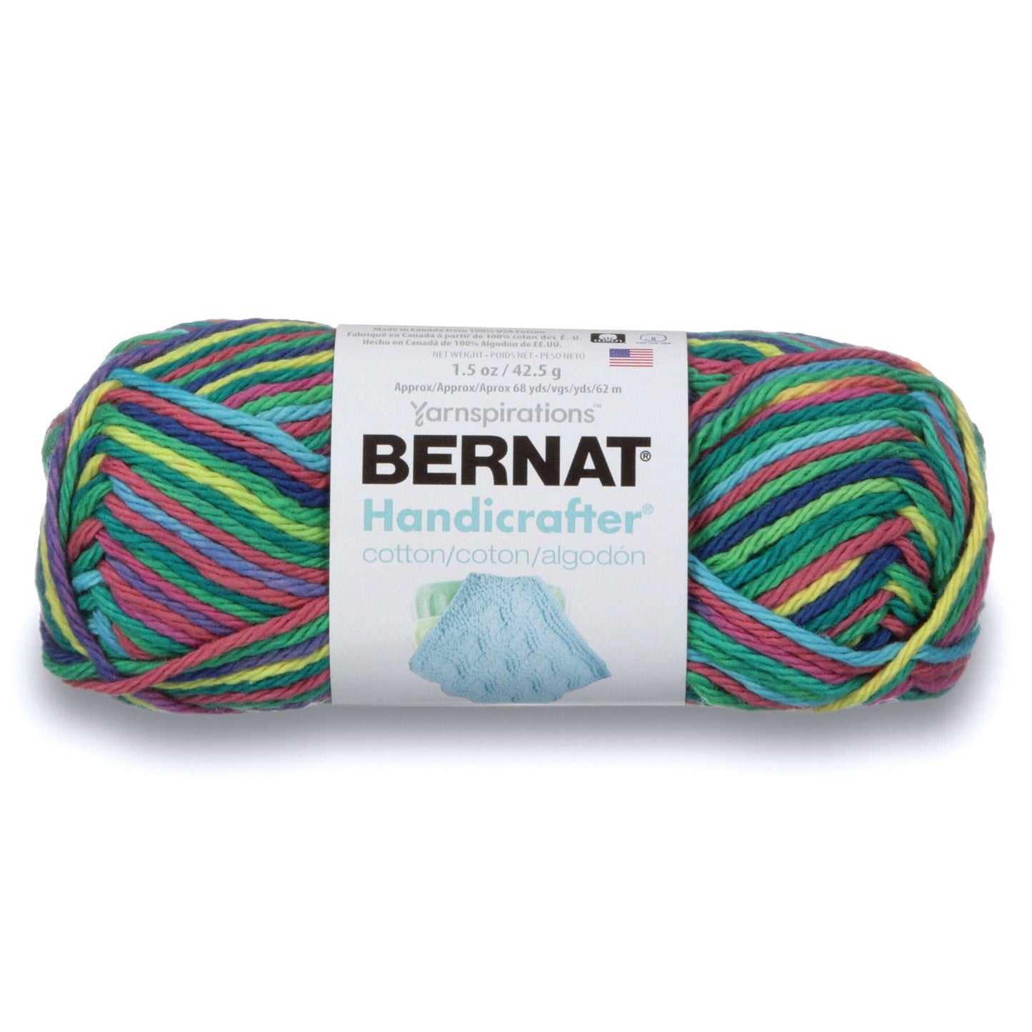 Bernat Handicrafter Cotton Ombres Yarn - Clearance Shades