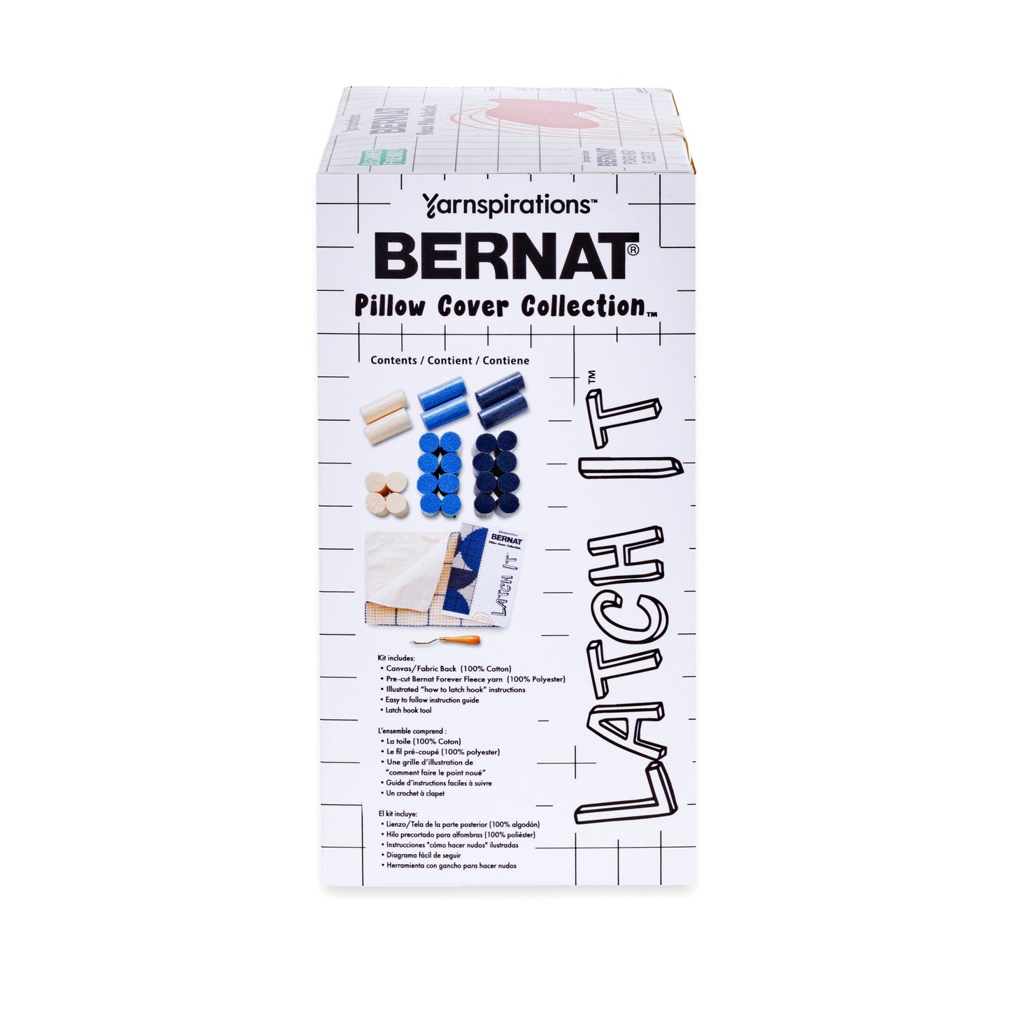 Bernat Latch It Kit - Fleece Pillow