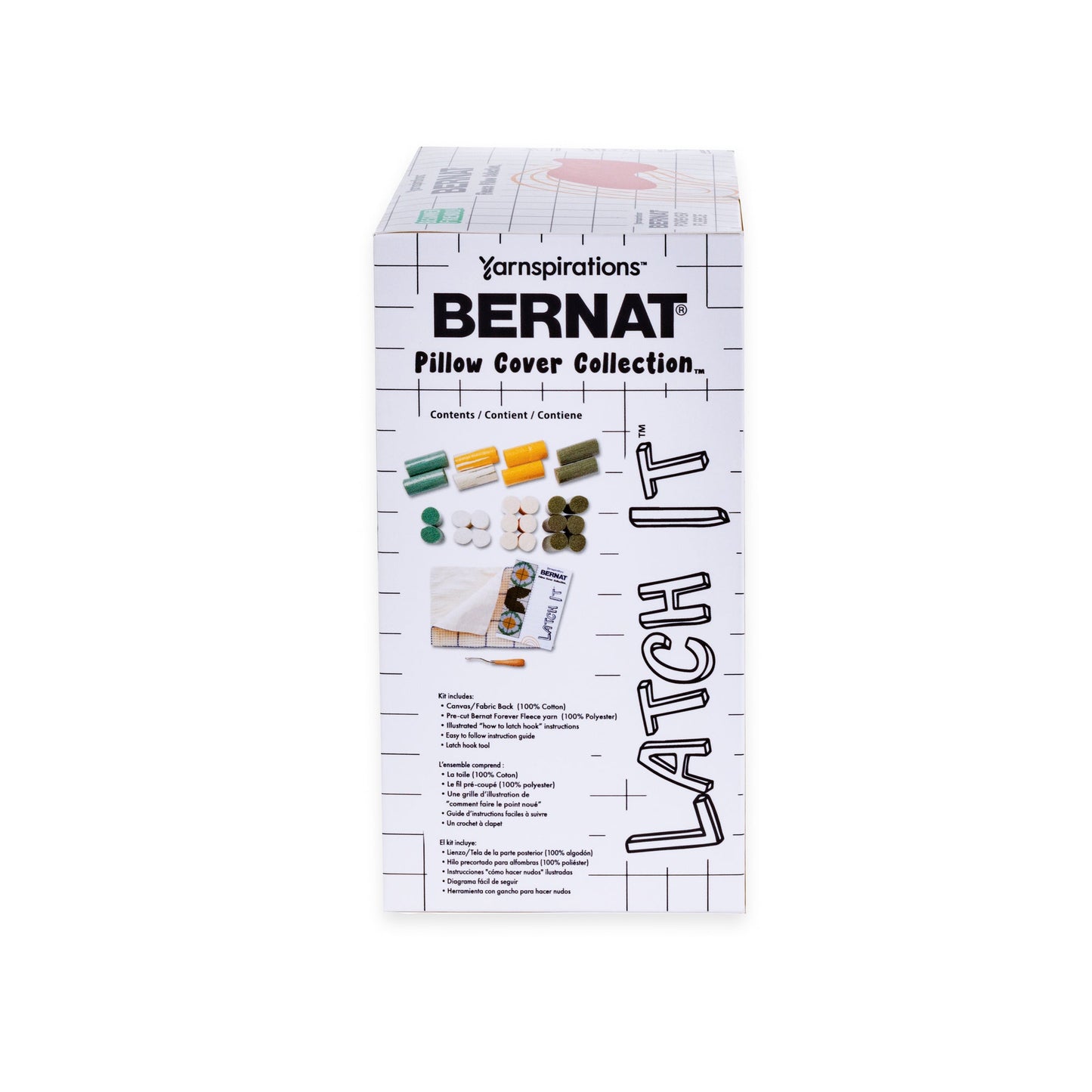 Bernat Latch It Kit - Fleece Pillow