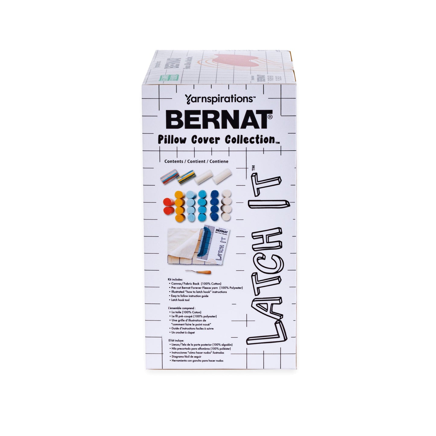 Bernat Latch It Kit - Fleece Pillow