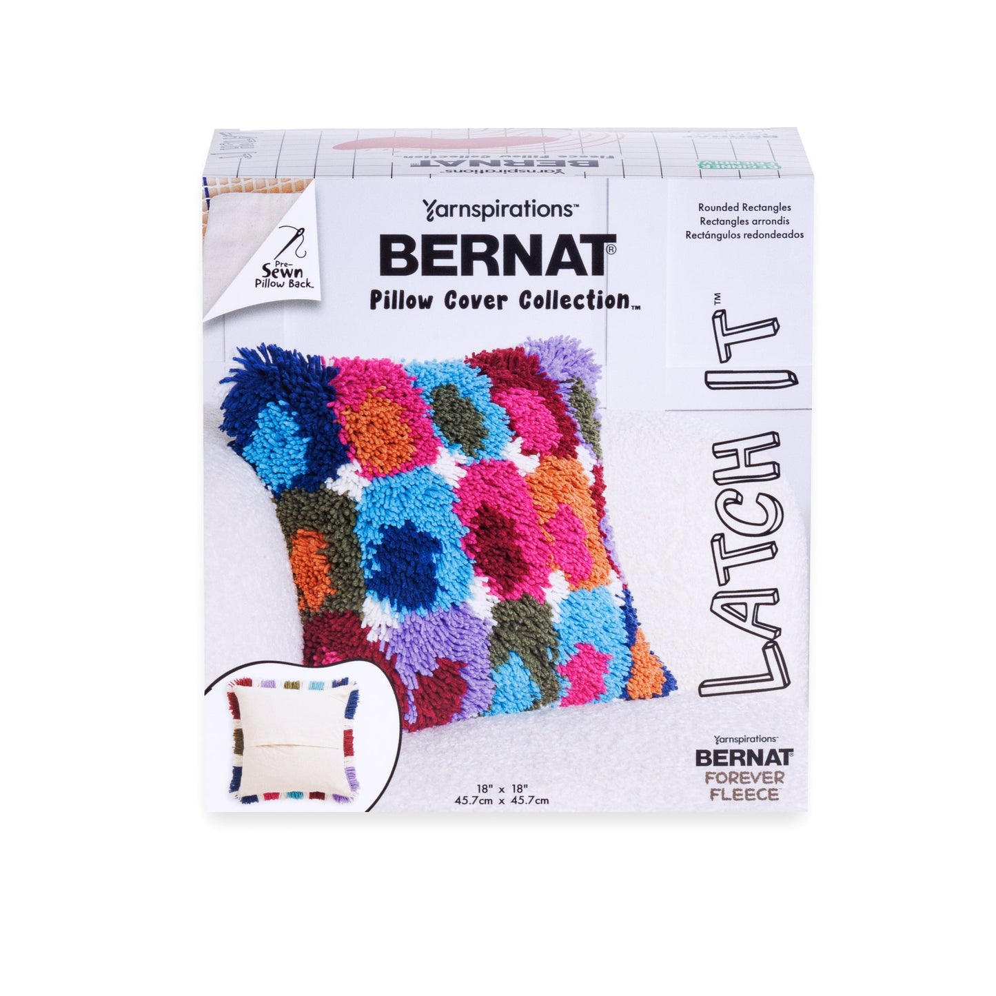 Bernat Latch It Kit - Fleece Pillow