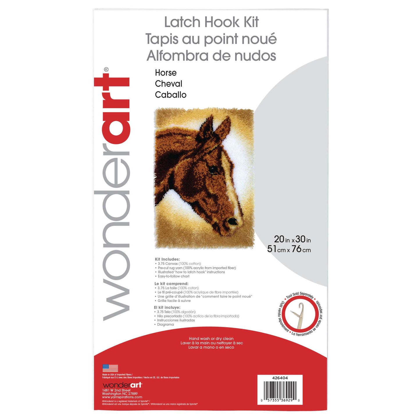 WonderArt Classic Horse Kit 20" x 30", Clearance items