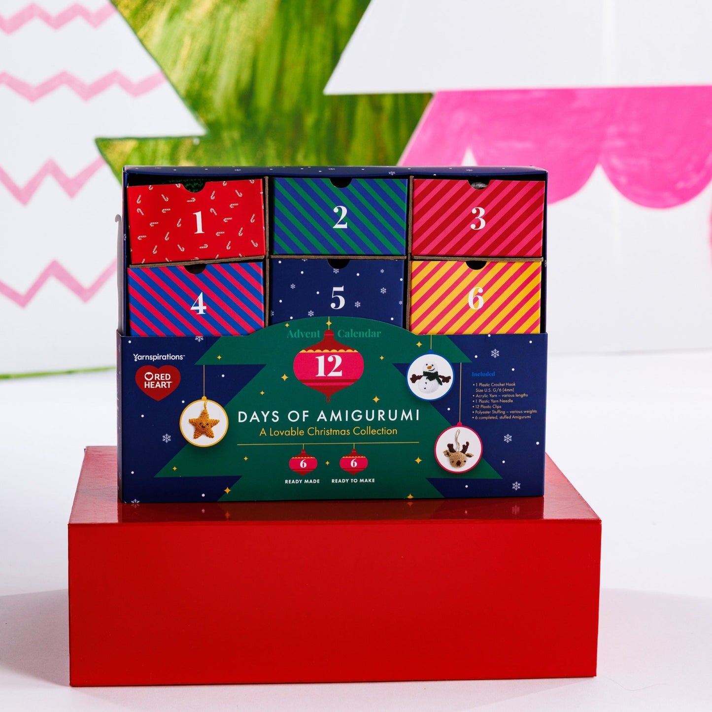 Red Heart Advent Calendar Kit