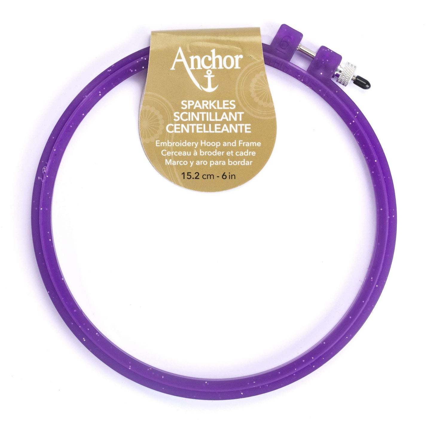 Anchor Sparkles Embroidery Hoop & Frame