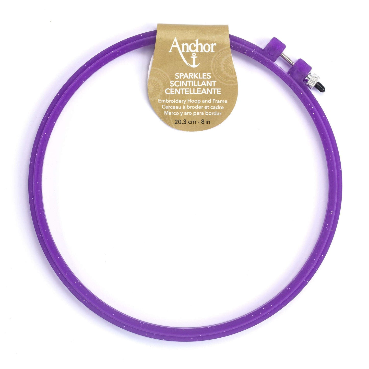 Anchor Sparkles Embroidery Hoop & Frame