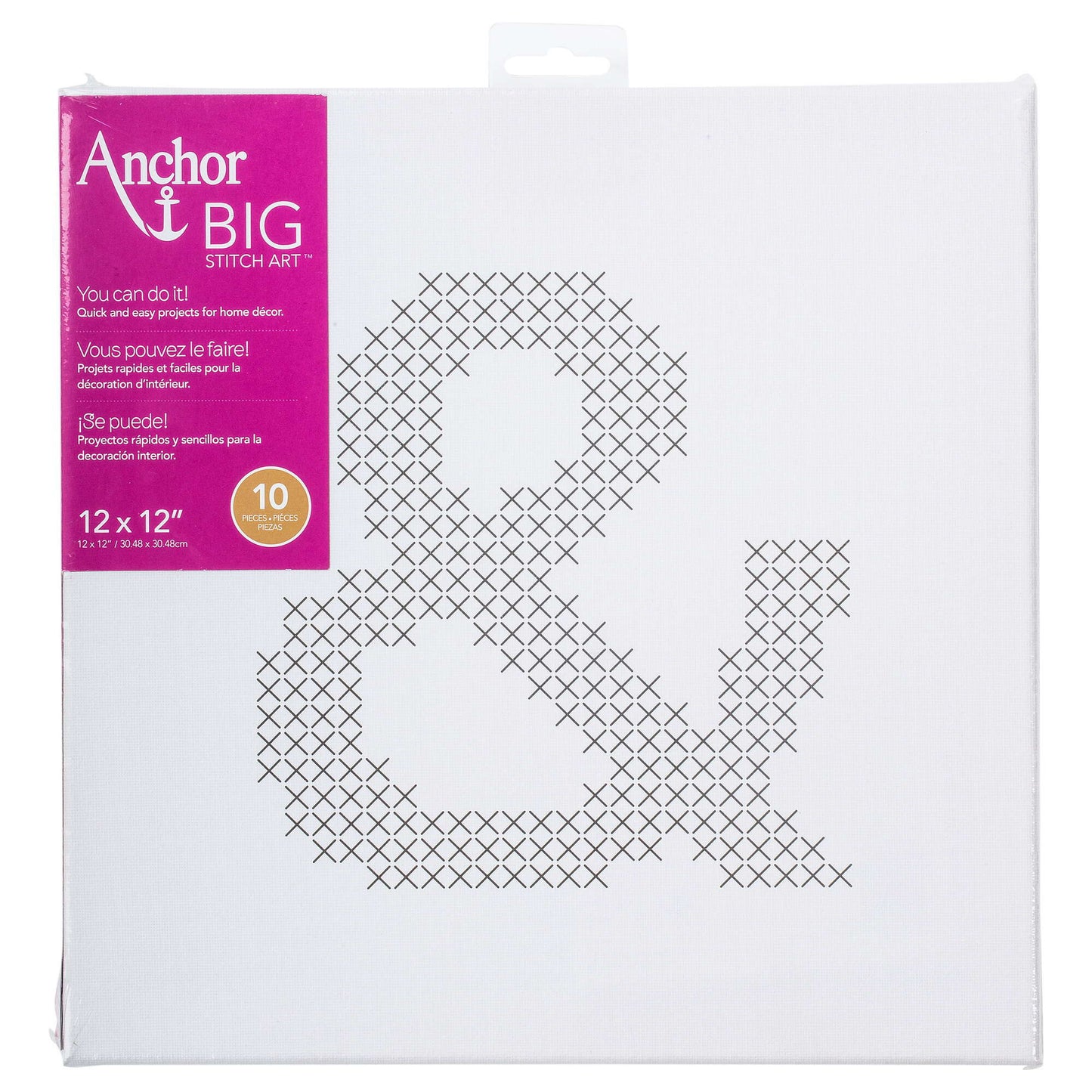 Anchor Big Stitch Art 12" x 12" - Clearance Items