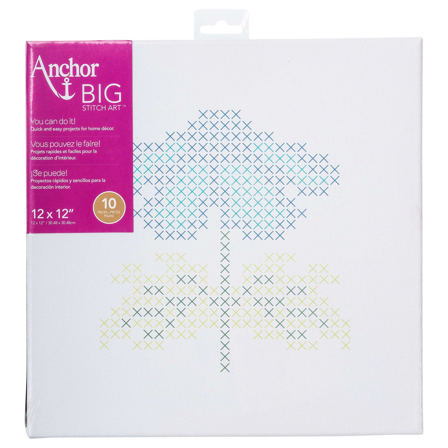 Anchor Big Stitch Art 12" x 12" - Clearance Items