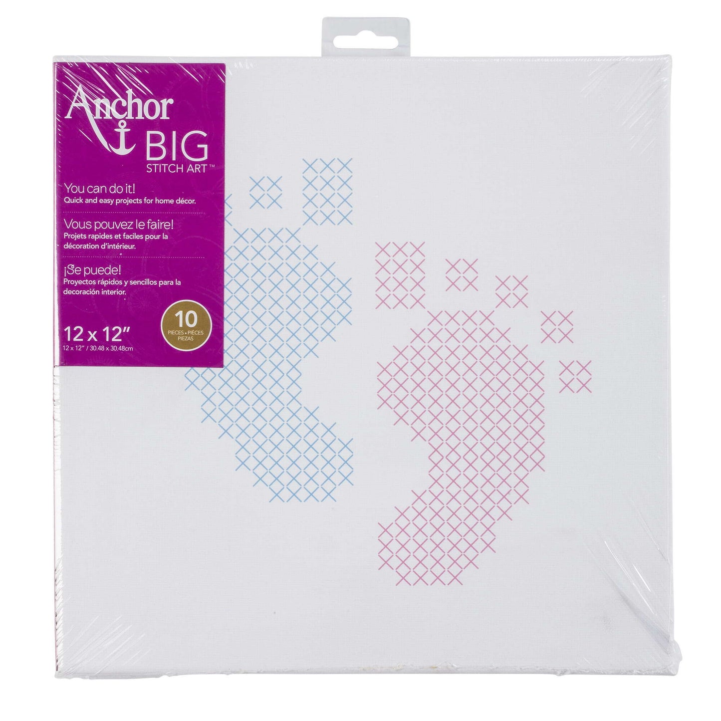 Anchor Big Stitch Art 12" x 12" - Clearance Items