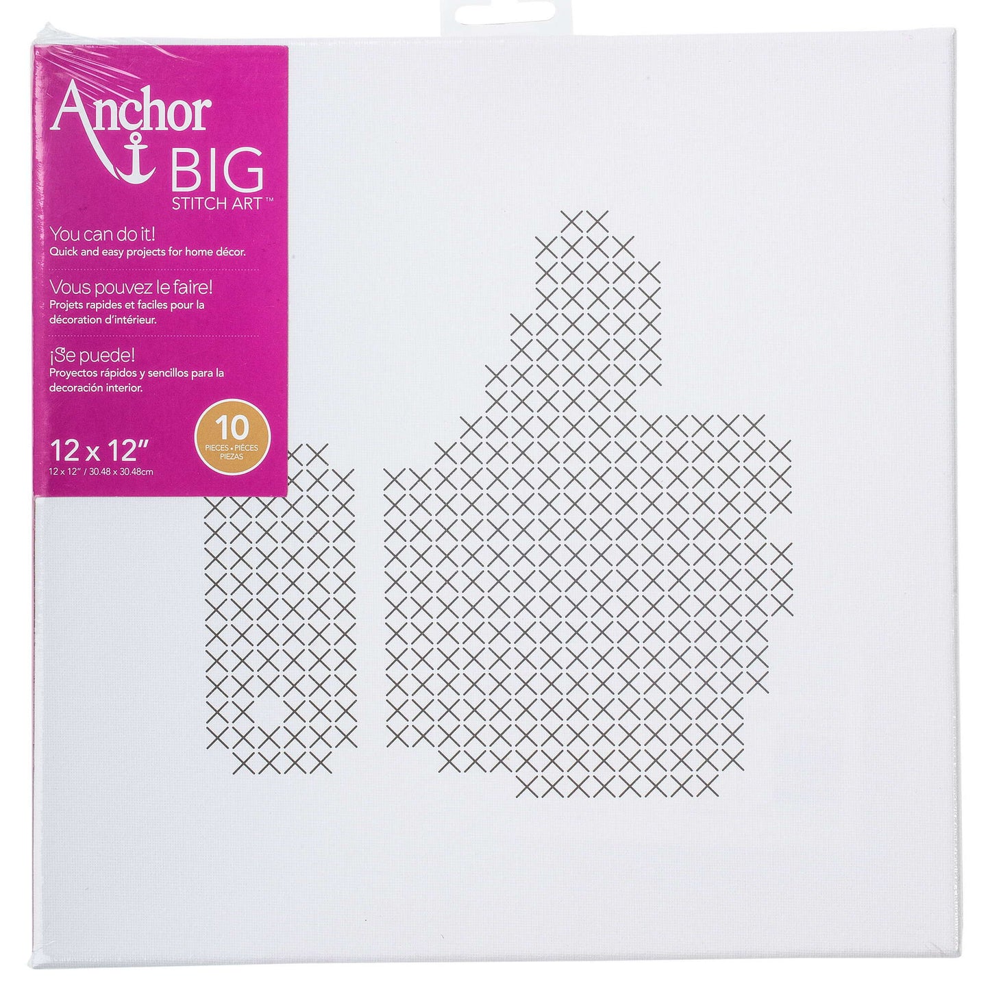 Anchor Big Stitch Art 12" x 12" - Clearance Items