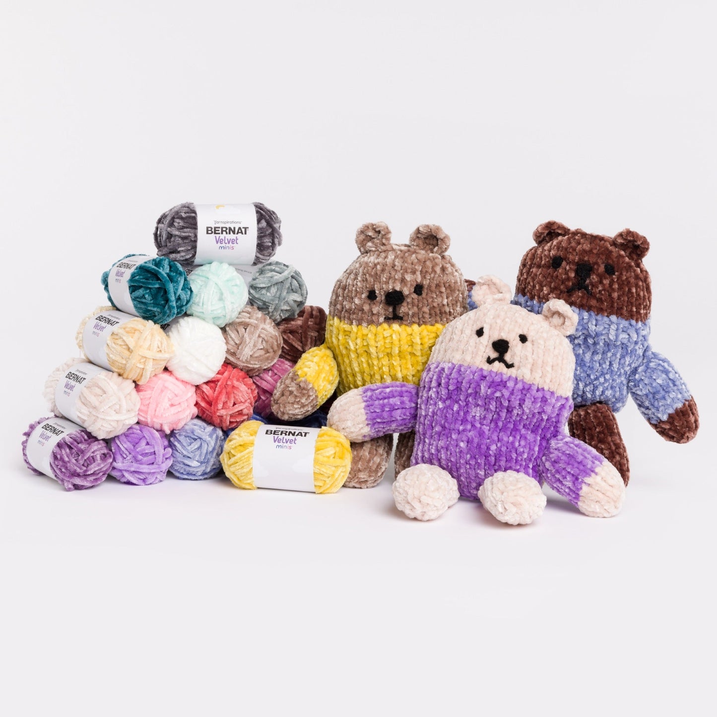 Bernat Velvet Minis Pack Yarn (700g/25oz)