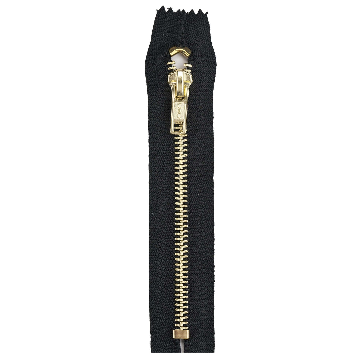 Coats & Clark Brass Pocket Zippers