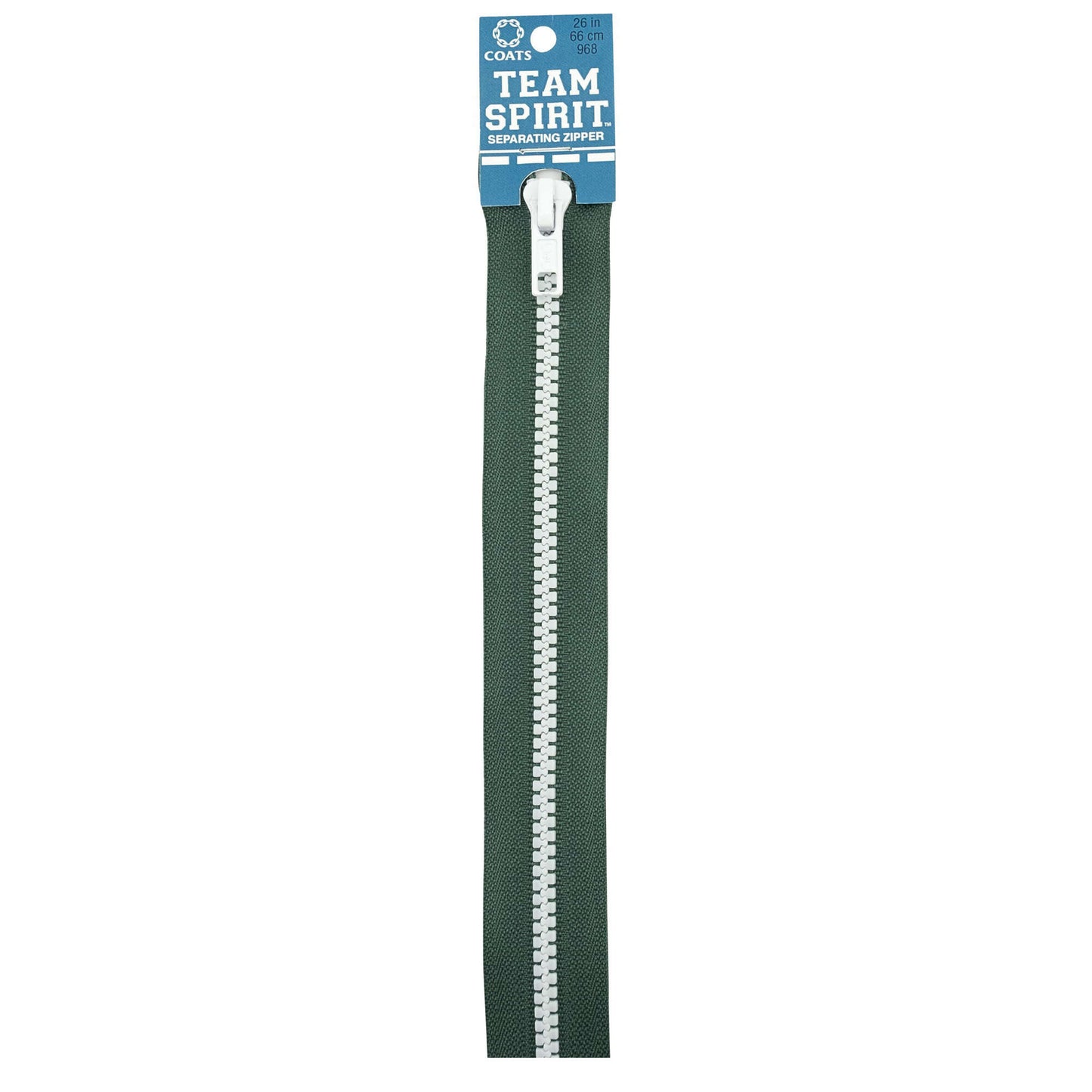Coats & Clark Team Spirit Zippers - Clearance Items