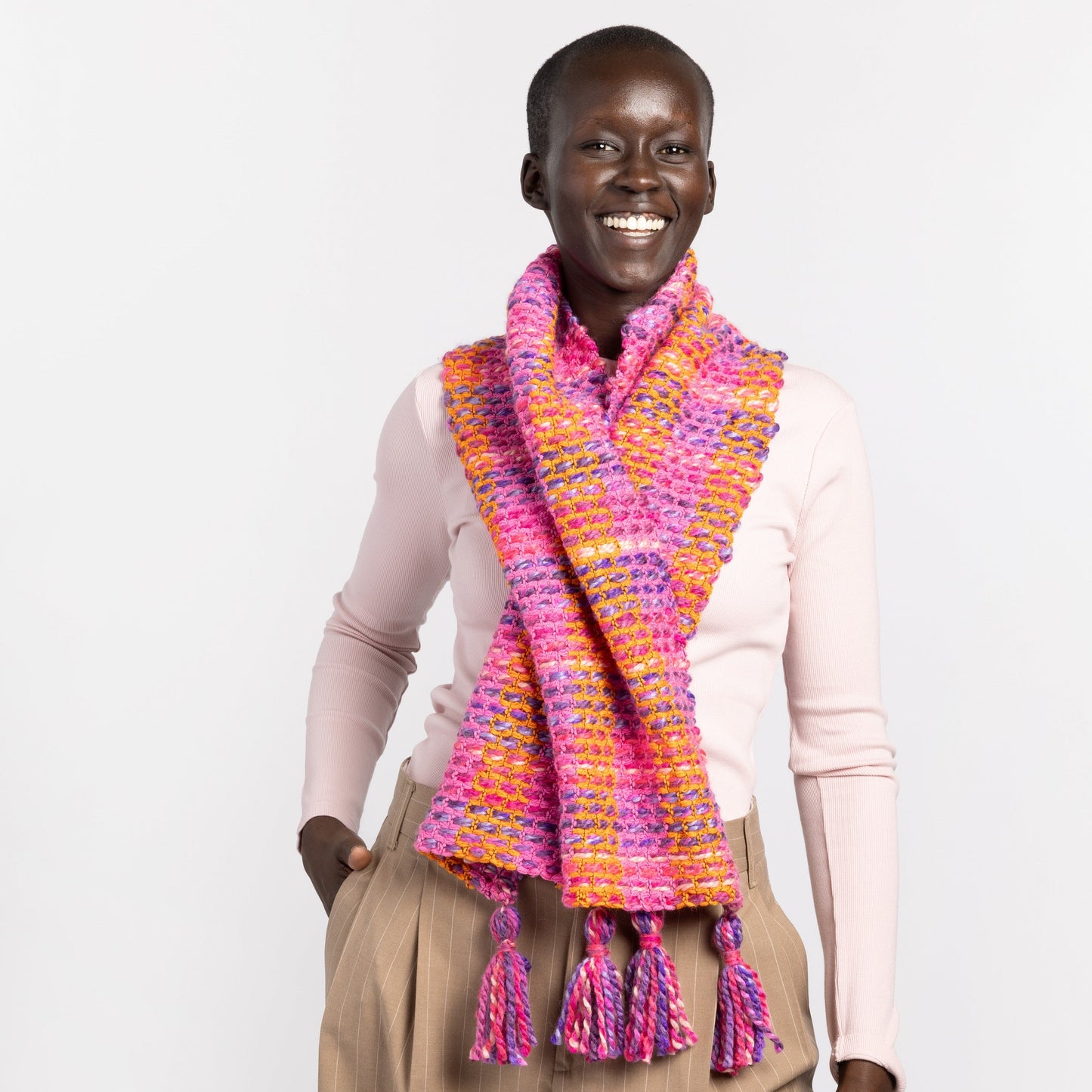 Bernat Quickweave Scarf Weaving Kit (140g/4.9oz)