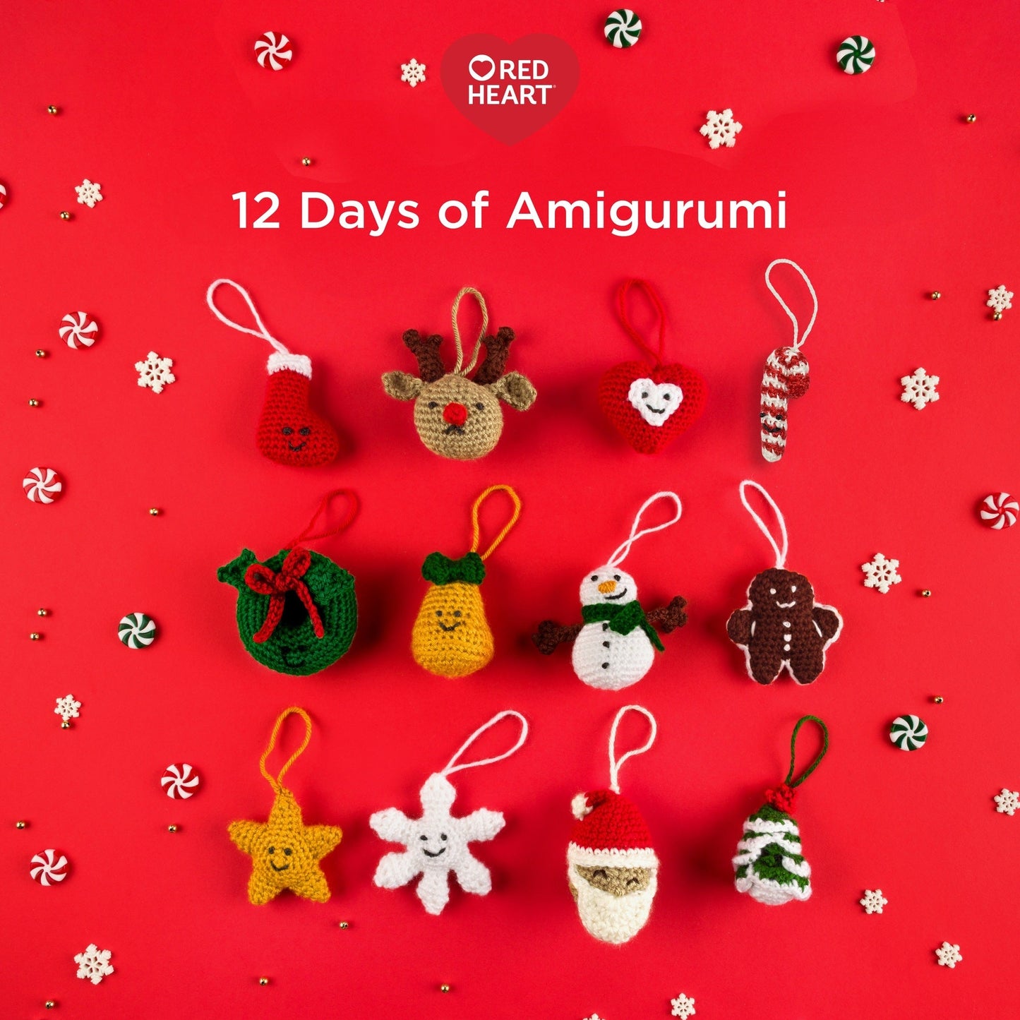 Red Heart Advent Calendar Kit