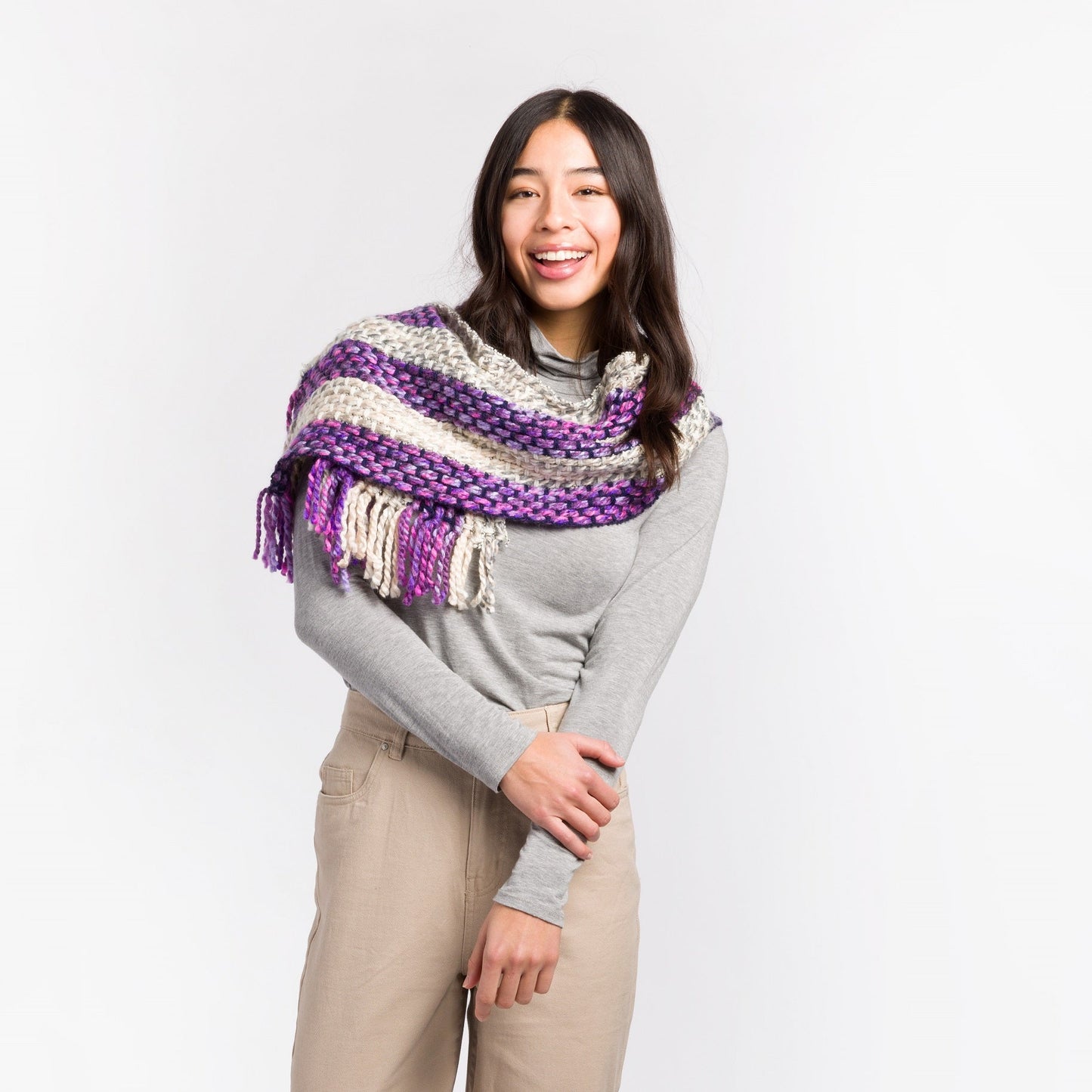 Bernat Quickweave Scarf Weaving Kit (140g/4.9oz)