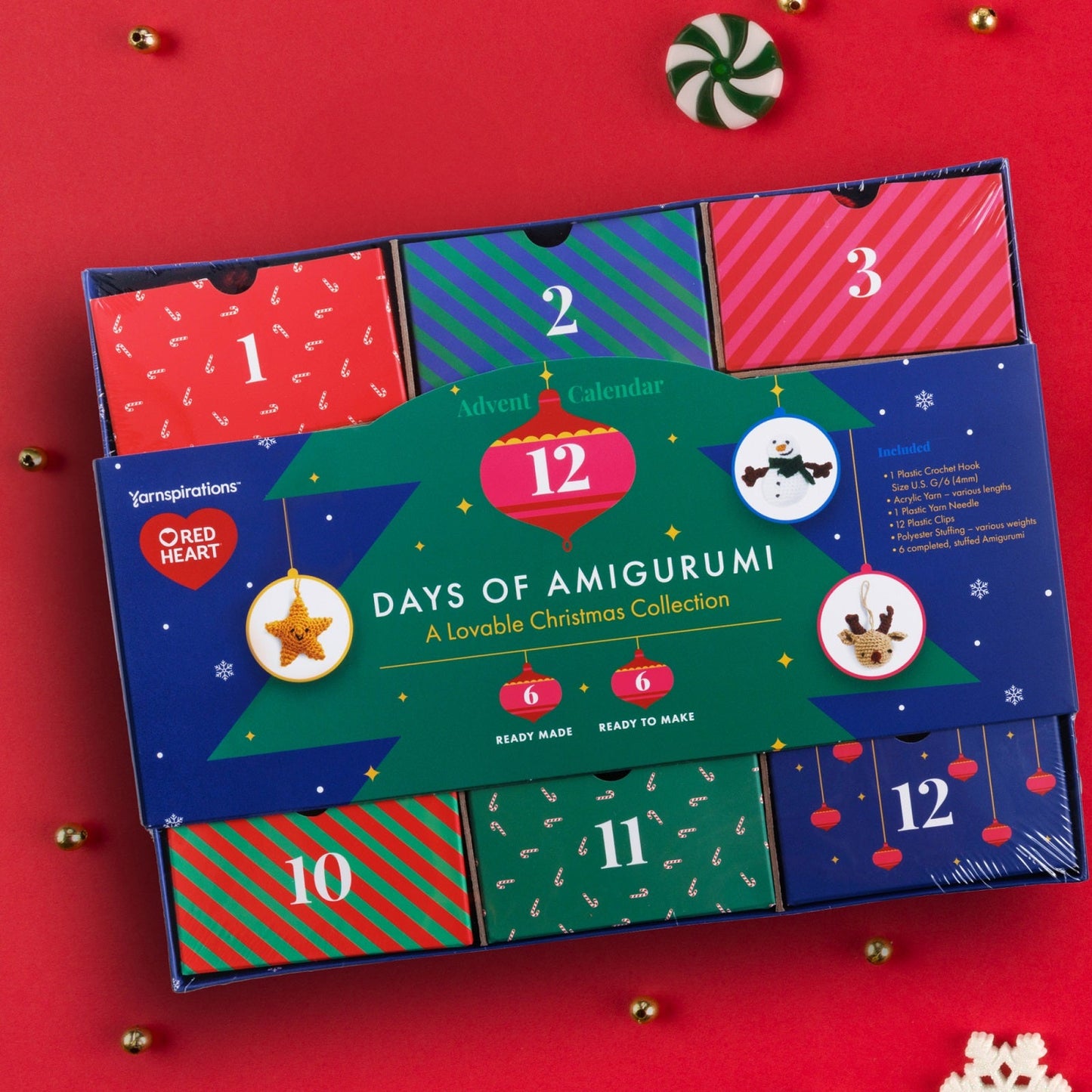 Red Heart Advent Calendar Kit