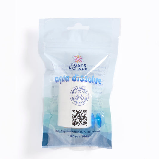 Coats & Clark Aqua Dissolve Thread (1000 Yards)