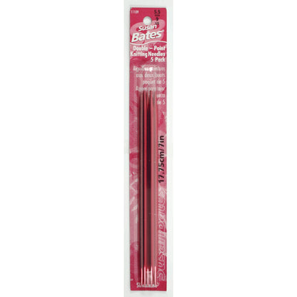 Susan Bates Silvalume 5 Pack, Double Point Knitting Needles