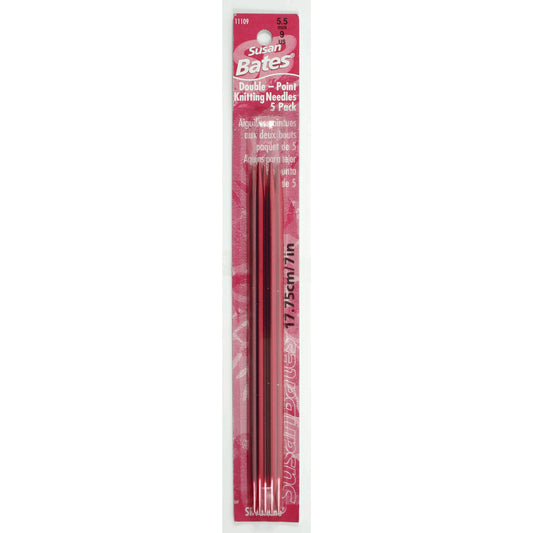 Susan Bates Silvalume 5 Pack, Double Point Knitting Needles