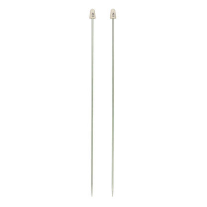 Susan Bates Silvalume 10" Single Point Knitting Needles