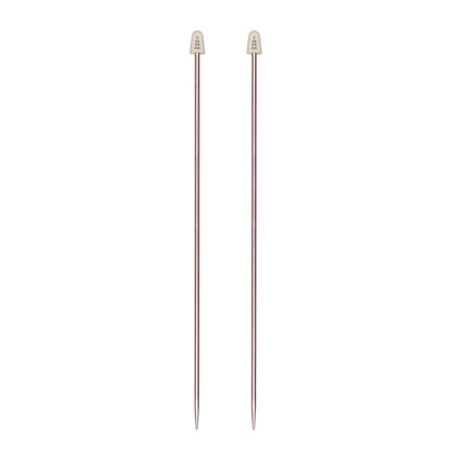 Susan Bates Silvalume 10" Single Point Knitting Needles