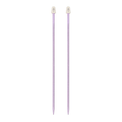 Susan Bates Silvalume 10" Single Point Knitting Needles