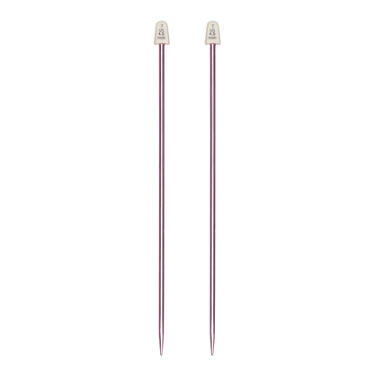 Susan Bates Silvalume 10" Single Point Knitting Needles